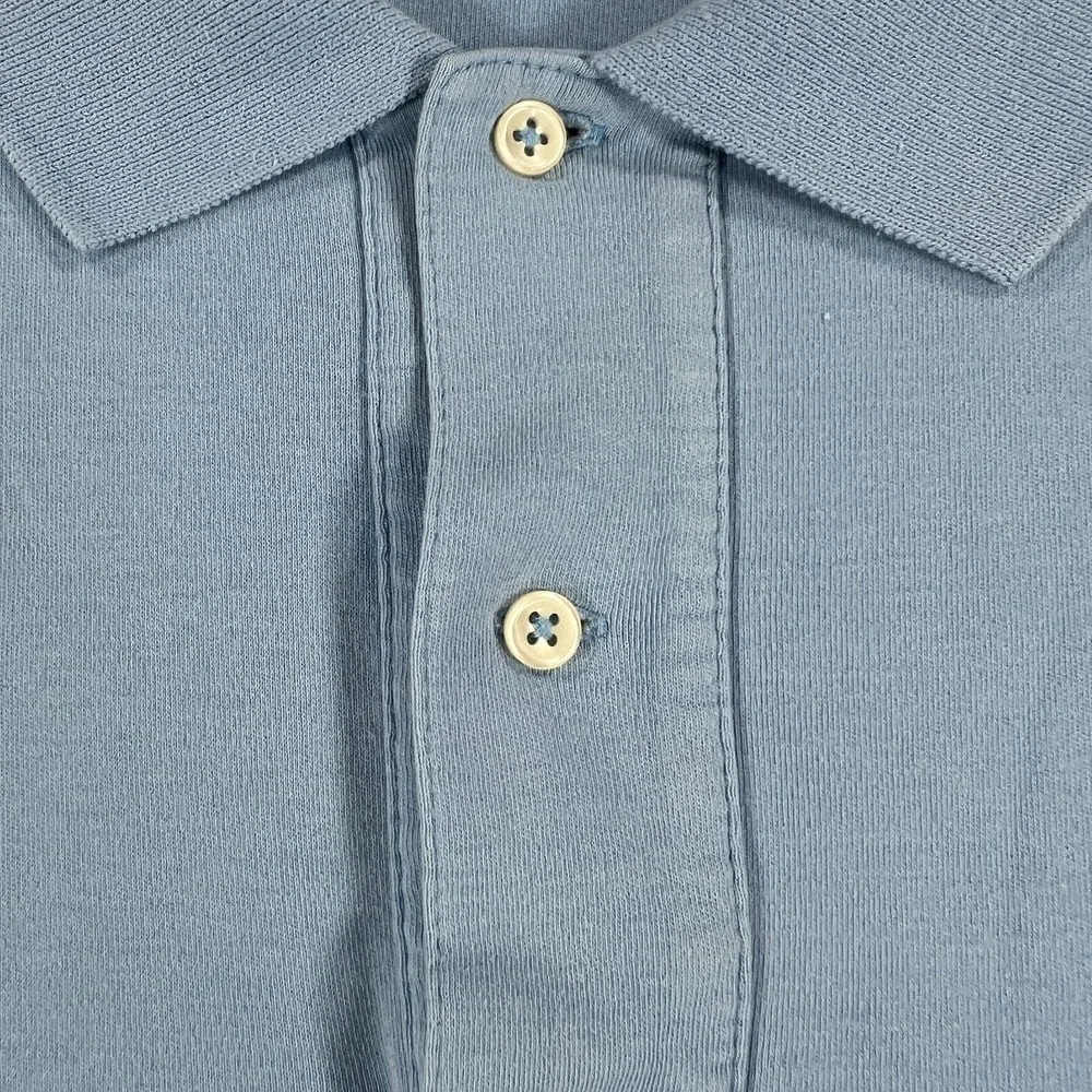 Polo Ralph Lauren Shirt Mens 2XB Big Blue Short Sleeve Casual Golf Outdoor Light